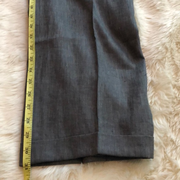 Ermenegildo Zegna pure linen men’s gray pants 36 - Picture 7 of 7